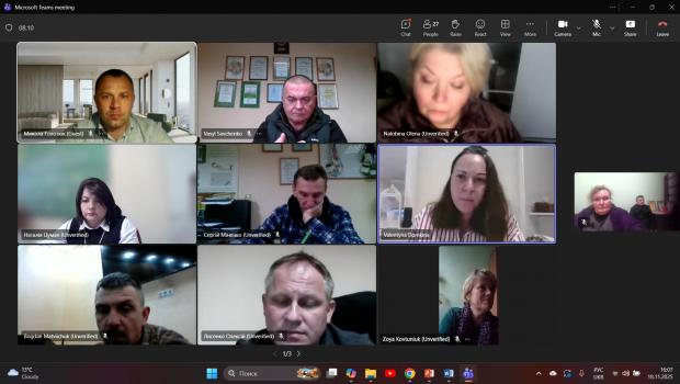 Working meeting of representatives of higher education institutions and scientific institutions