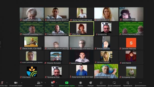 Participation in the meeting of the City Council of the National Methodological Center «Іnstitute of Climate-Oriented Agriculture of the NAAS»